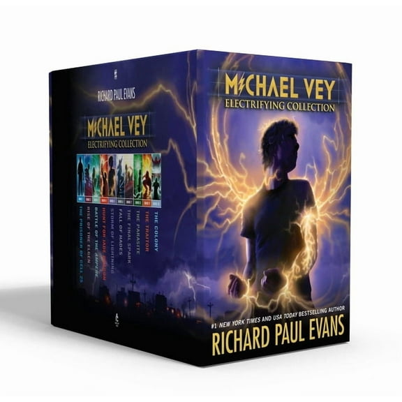 Michael Vey Michael Vey Electrifying Collection (Boxed Set): Michael Vey; Michael Vey 2; Michael Vey 3; Michael Vey 4; Michael Vey 5, (Paperback)