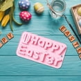 thumbnail image 7 of vlrwzc Easter Silicone Molds, Happy Easter Alphabet Silicone Chocolate Mold DIY Baking Accessories for Cookies Cupcake Fondant, 7 of 7
