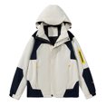 thumbnail image 2 of Dwaogom Men's Lightweight Windbreaker Jackets Outdoor Hooded Pocket Raincoat Jacket, 2 of 4