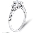thumbnail image 2 of Pompeii 3/4ct Three Stone Diamond Ring 14K White Gold (FG,VS), 2 of 2