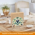 thumbnail image 6 of Yayeee Napkin Holder for Table Set of 2 Kitchen Paper Tissue Organization, Green Animals Pattern, 6 of 8