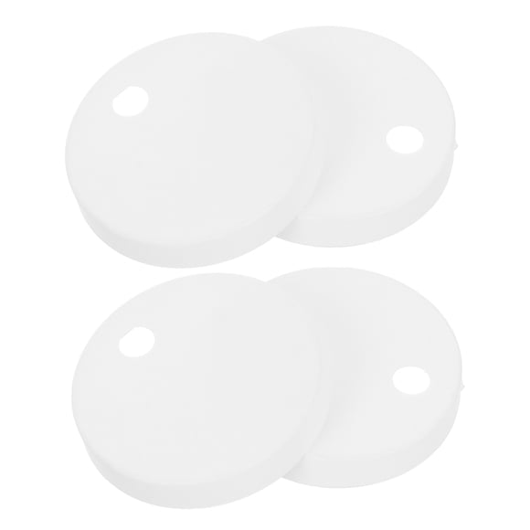 HEALEEP 4Ud Cubre Tornillos Para Asiento De Inodoro En Plástico Decorativo Para Protección Polvo