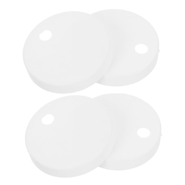 HEALEEP 4Ud Cubre Tornillos Para Asiento De Inodoro En Plástico Decorativo Para Protección Polvo