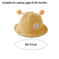 thumbnail image 2 of Sombrero de pescador, sombrero de pescador colorido, sombreros de pescador de invierno para niños, 2 of 5