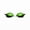 Green, variant on HHBEAUTY Lazy Eye Shadow Eyelash Patch,Eye Shadow Eyelashes Make-up Stickers,Colorful Beauty Fashion Eyelid Line Sticker,2-in-1 Reusable Eye Makeup Stickers with False Lashes & Shadow