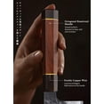 thumbnail image 3 of Cuchillo Nakiri HOSHANHO de acero al carbono forjado a mano, 18 cm, japonés, 3 of 6