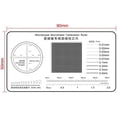 thumbnail image 2 of Yazoeia Microscope Accessories Kit High Precision Film Point Gauge Soft Ruler Microscope Micrometer Calibration Slide Microscope Slides (Warna : 90x50mm) CJC912-192180, 2 of 3
