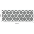 thumbnail image 7 of Gray Geometric Quatrefoil Pattern Kitchen Rug Mat,Kitchen Runner Rugs Non Skid Washable,Decorative Kitchen Floor Mats for Kitchen,Sink,Laundry,17"x47.2", 7 of 7