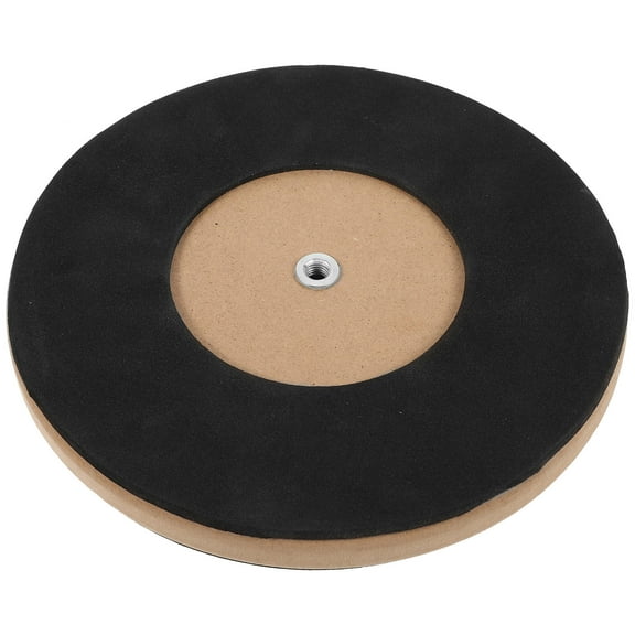 Minkissy Drum Pads Practice Black Rubber Drum Muffler Pad 1Set