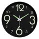 thumbnail image 2 of Reloj de pared que brilla en la oscuridad, relojes decorativos, números luminosos, reloj para Estilo C, 2 of 9