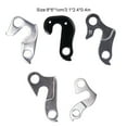 thumbnail image 3 of Derailleur Hanger Handy Installation Bike Supplies Firmness Racing Frame Gear Universal Wear-resistance Replaced Part Tail Hook Type 4, 3 of 7