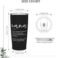 thumbnail image 2 of Nana Definition 20 OZ Tumbler, Travel Coffee Mug, Nana Gifts From Grandkids, Nana Birthday Gifts For Nana Mug, Christmas Gifts From Granddaughter Grandson, Rainbow Mug Gifts For Grandma Nana, 2 of 6