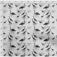 thumbnail image 4 of Soimoi Bird Printed, Japan Crepe SatinFabric By The Yard-54 Inch WideDecorative Sewing Fabric For Dresses, Kimonos, Gowns-Black, 4 of 5
