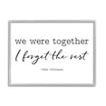 thumbnail image 4 of Stupell Industries Romantic Couple Quote Casual Typography Design Graphic Art Gray Framed Art Print Wall Art, Design by Lettered and Lined, 4 of 5