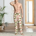 thumbnail image 2 of Daiia butterfly Pattern Men's Sleep Pant with Pockets and Drawstring,Pajama Pants-XX-Large, 2 of 6