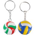 thumbnail image 1 of 2pcs llave portátil de llaves de usos múltiples colgantes de voleibol pequeños llaves de voleibol de decoración de voleibol, 1 of 4