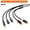 3.5+C+Lightning, variant on 3-in-1 Audio Converter Cable-ended lotus-shaped audio cable: 3.5mm + Type-C + USB male to RCA female stereo high-definition,usb+C+Lightning