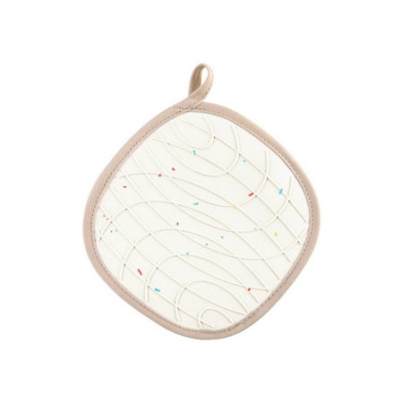 

Silicone Slip Heat - Resistant Pad Pad With Corrugated Cotton Pan Pad Place Mats