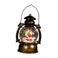 thumbnail image 3 of Caja de música navideña perfecl globo iluminado farol colgante Papá Noel, 3 of 8