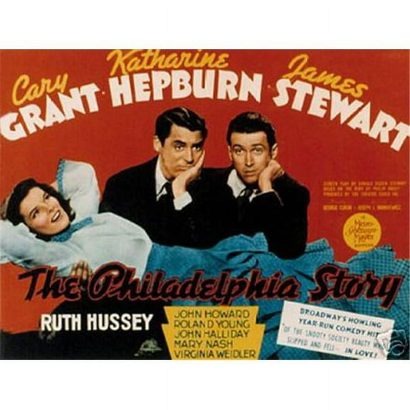 Hot Stuff Enterprise 4751-12x18-LM The Philadelphia Story Poster