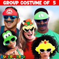 thumbnail image 5 of [ Paquete de 5 Gafas de Sol Sun-Staches de Super Mario para Disfraz en Grupo ], 5 of 5