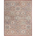 thumbnail image 3 of Nourison Enchanting Home Farmhouse & Country Blue/Brick 7'10" x 10'2" Area Rug, (8x10), 3 of 9