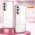 thumbnail image 3 of For Samsung Galaxy S25 Case Electroplating Frame Soft TPU Phone Cover - Green, 3 of 5