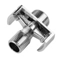 thumbnail image 2 of High Quality Adapter Shower Faucet Wall Mounted Replacement Shower Head Silver Spare Parts The Angle Of Intake Pipe, 2 of 9