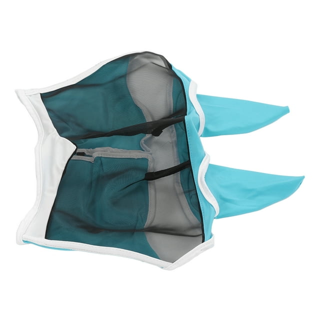 Horse Fly Mask Soft Batir Batir Beligratoria Elástica Anti mosquito anti -mosquito máscara de Caballo con orejas paraojas de la ara del caballo