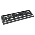 thumbnail image 4 of Soporte de placa licencia anticorrosión soporte de licencia de coche cubierta de etiqueta de coche 2 piezas, 4 of 5