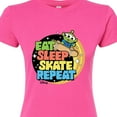 thumbnail image 3 of Disney - Toy Story - Eat Sleep Skate Repete - Juniors Fitted Graphic T-Shirt, 3 of 5