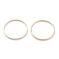 thumbnail image 2 of 5pcs Brass Linking Rings Long-Lasting Plated Round Ring Real 24K golden Plated 22x1mm Inner Diameter: 20mm, 2 of 4