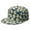 White-13, variant on Flower Power Baseball Cap – Retro Daisy Print Flat Visor Hat, Artistic Design for Teens & Adults