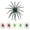 Mixed Color, variant on Jinerra Sea Urchin Soft Lure 6Pcs Super Durable Tentacle Creature Lure for Bass Pike Trout Fishing Easy Catch Saltwater Freshwater Soft Lures 3.6 and 4 Inch TPE