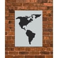 thumbnail image 2 of American Continent Stencil, 2 of 2