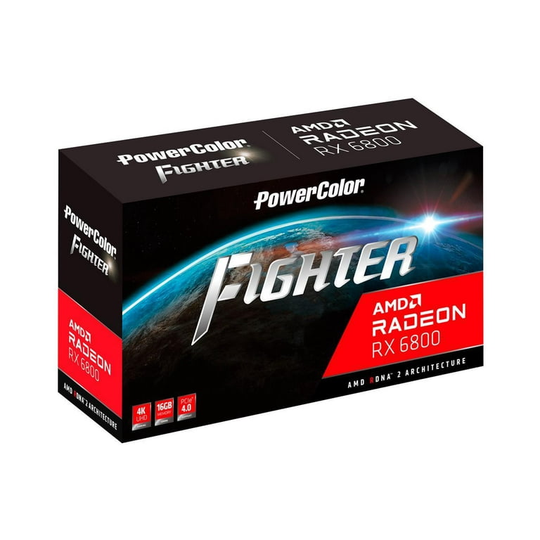 Powercolor Amd Rx 6800 Ray Tracing PowerColor Fighter AMD Radeon