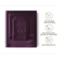 thumbnail image 2 of Luxury Satin Sheets Set King Size Purple, 4-Piece Bedding Sets with Deep Pockets - Soft and Smooth Satin Bed Sheets for Ultra Comfort and Elegance, 2 of 8