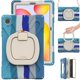thumbnail image 3 of Funda colorida para Samsung Tab S6 Lite de 10,4 pulgadas con correa para el hombro, soporte de anillo ajustable grande y protección contra golpes., 3 of 5