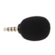 thumbnail image 2 of Mini Enchufe Vocal Instrumento Condensador Micrófono Estándar Enchufe de 3,5 mm Negro Enchufe estándar de 3.5 mm CUTICAT Micrófono de condensador enchufable, 2 of 8