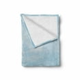 thumbnail image 2 of Clouds Soft Flannel Fleece Blanket, Sea and Sky Combined Mixed Each Other Vivid Life Inspiration Hope Nobody Relax Image, Cozy Plush for Indoor and Outdoor Use, 60" x 80", Pale Blue, by Ambesonne, 2 of 6