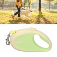 thumbnail image 1 of Retractable Dog Leash, Portable Pet Walking Leash With Anti Slip Handle, Durable ABS Automatic Telescopic Tractor Dog Tape For Small And Medium Sized Dogs, One Handed Brake, 1 of 8
