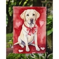 thumbnail image 3 of Yellow Labrador Retriever My Valentine Garden Flag 11.25 in x 15.5 in, 3 of 5