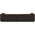 thumbnail image 3 of Meridian Furniture Cascade Brown Boucle Fabric Modular Sofa, 3 of 11