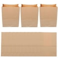 thumbnail image 1 of IFANLANDOR 20 Pcs Pochettes de Rangement en Papier Kraft Lavables pour Courses et Voyages, 1 of 8