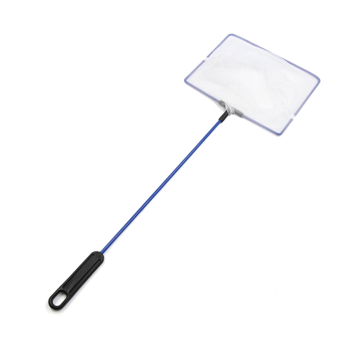 Unique Bargains 2pcs Blue White Nylon Mesh Fish Landing Cleaning Net for Aquarium