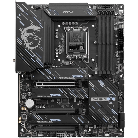 MSI Z890 GAMING PLUS WIFI6E LGA 1851 DDR5 Intel Core Ultra Series 2 ATX Motherboard