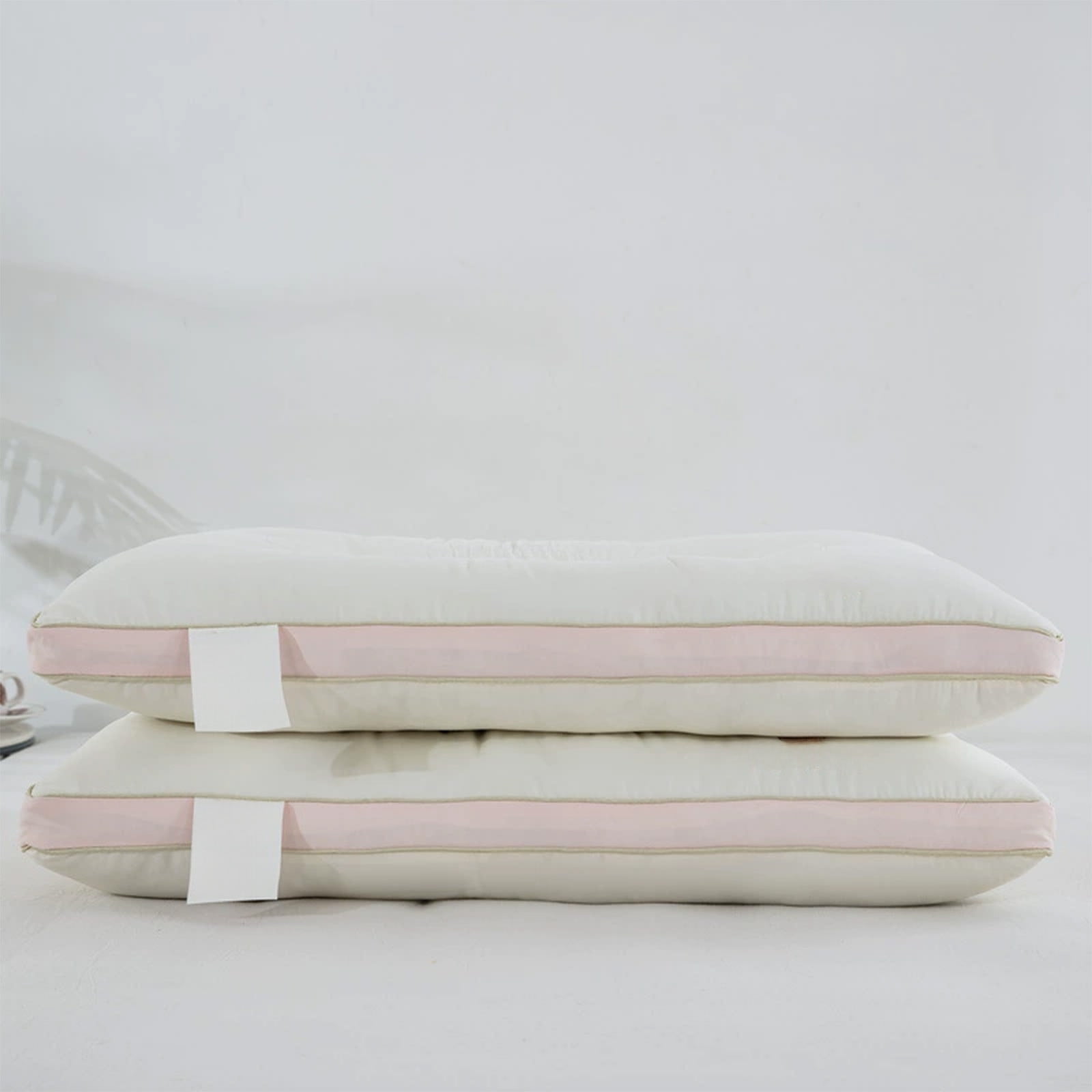Asxite Throw Pillows, Neck Pillow Low Soft Breathable Bed Pillows 74*48*5 cm / 29.15*18.98*1.96 in