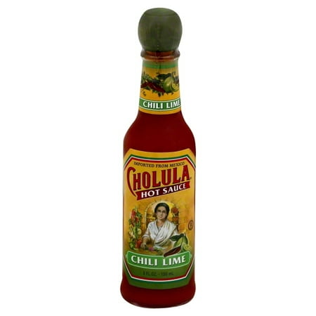 (2 Pack) Cholula Chili Lime Hot Sauce, 5 fl oz (Best Hot Dog Chili Brand)