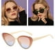 thumbnail image 5 of Gafas de sol Yuyangstore ojo de gato Retro Beige para mujer, 5 of 8