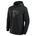 thumbnail image 2 of Men's Fanatics Black Atlanta Falcons Elements Blaze Tri-Blend Long Sleeve Hoodie T-Shirt, 2 of 3